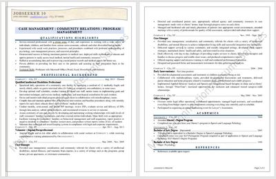 Resume example 2024, resume design 2024 by https://www.market-connections.net
Jobseeker 10