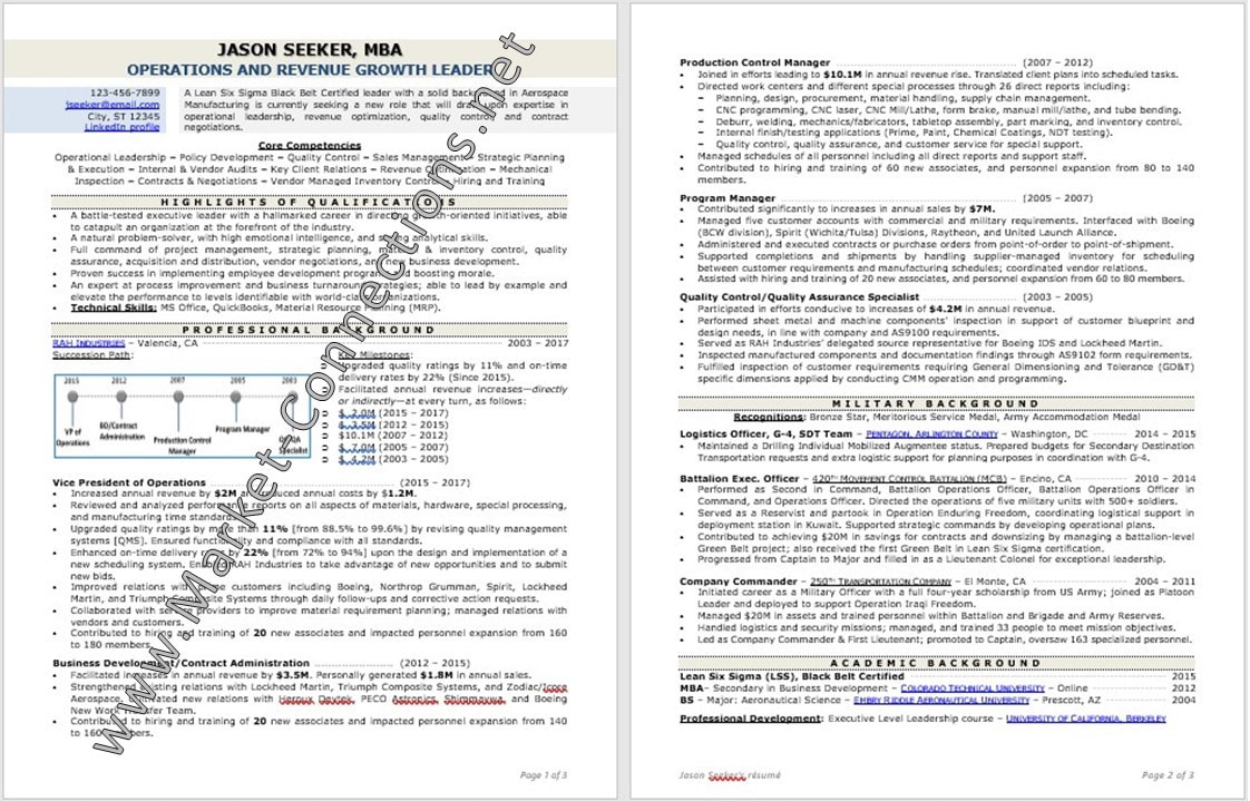 Modern Resume  2024 Design by https://www.market-connections.net - 02