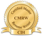 Picture of CMRW credetial for Certified Master Resume Writer
