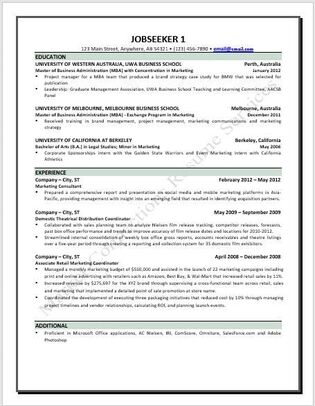 Resume writing services format messages