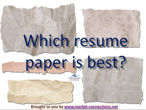 Where can you buy resume paper