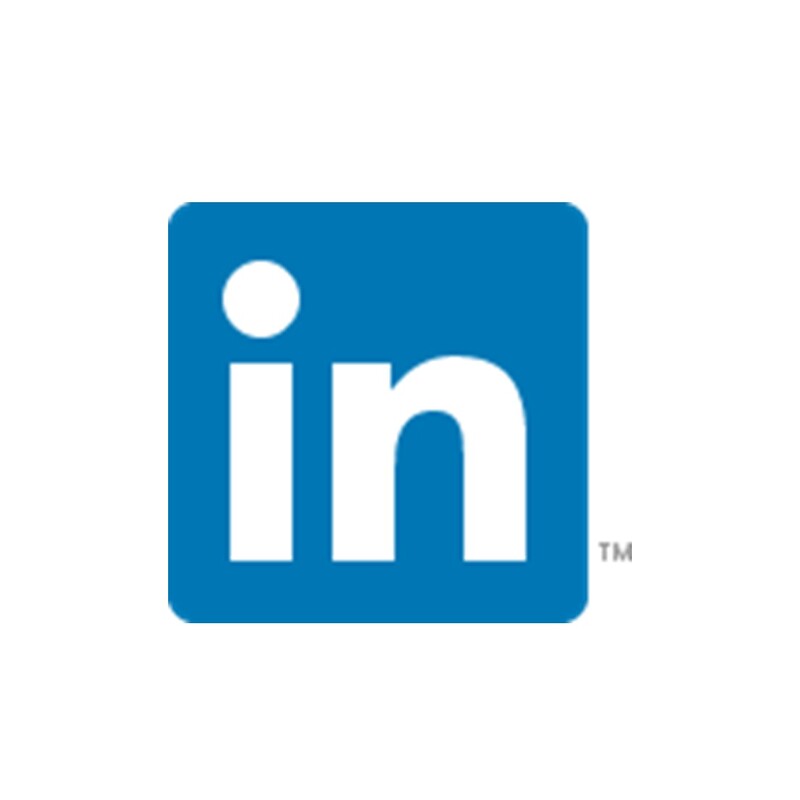 A picture of LinkedIn logo is being linked to the  page showing https://www.market-connections.net 's Recommendations