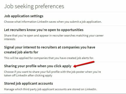 Linkedin your profile was shared with the job poster