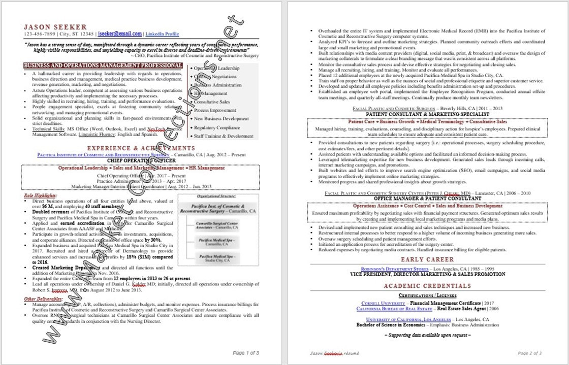 Modern Resume  2024 Design by https://www.market-connections.net - 03