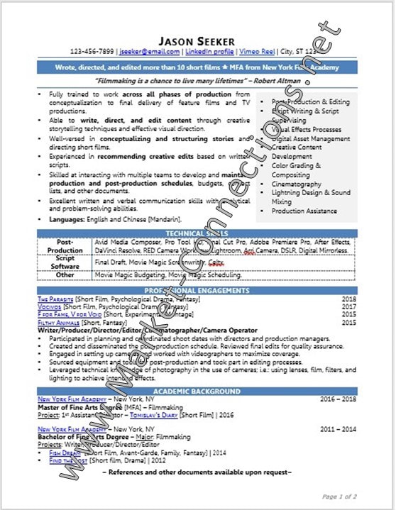 Modern Resume  2024 Design by https://www.market-connections.net - 06