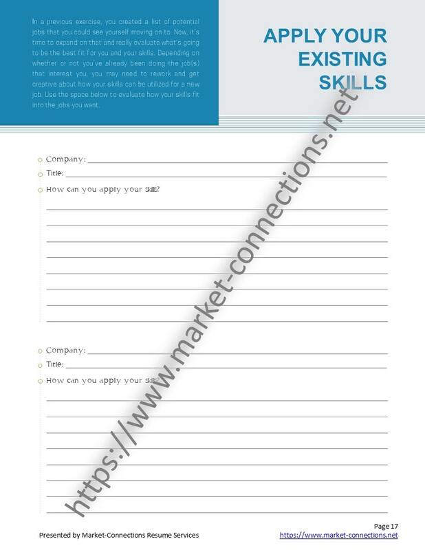 Career Planner Page 17